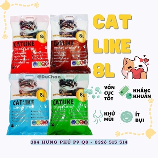 CAT LIKE 8L - Cát Vệ Sinh Cho Mèo (8L) 4kg