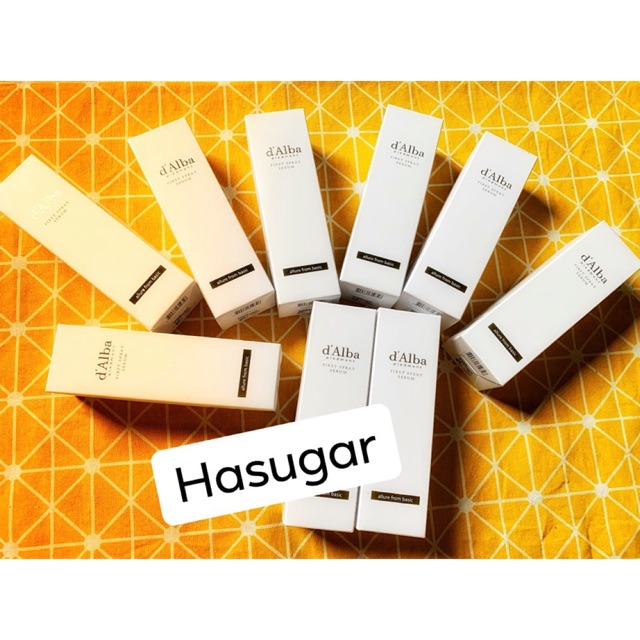 Xịt khoáng D’Alba chính hãng