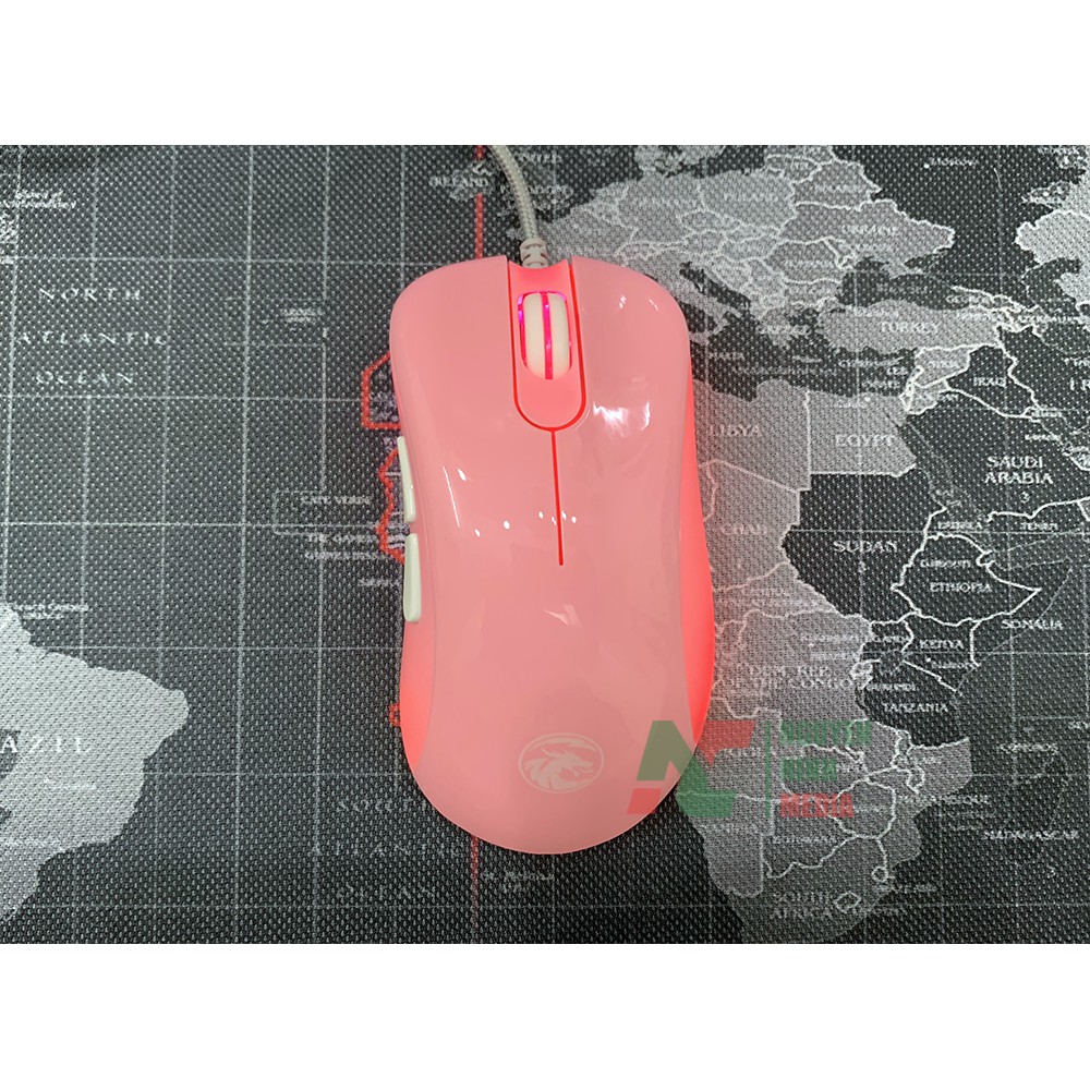 Chuột Gaming E-DRA EM660 Lite Pink (Màu Hồng) - Hàng Chính Hãng