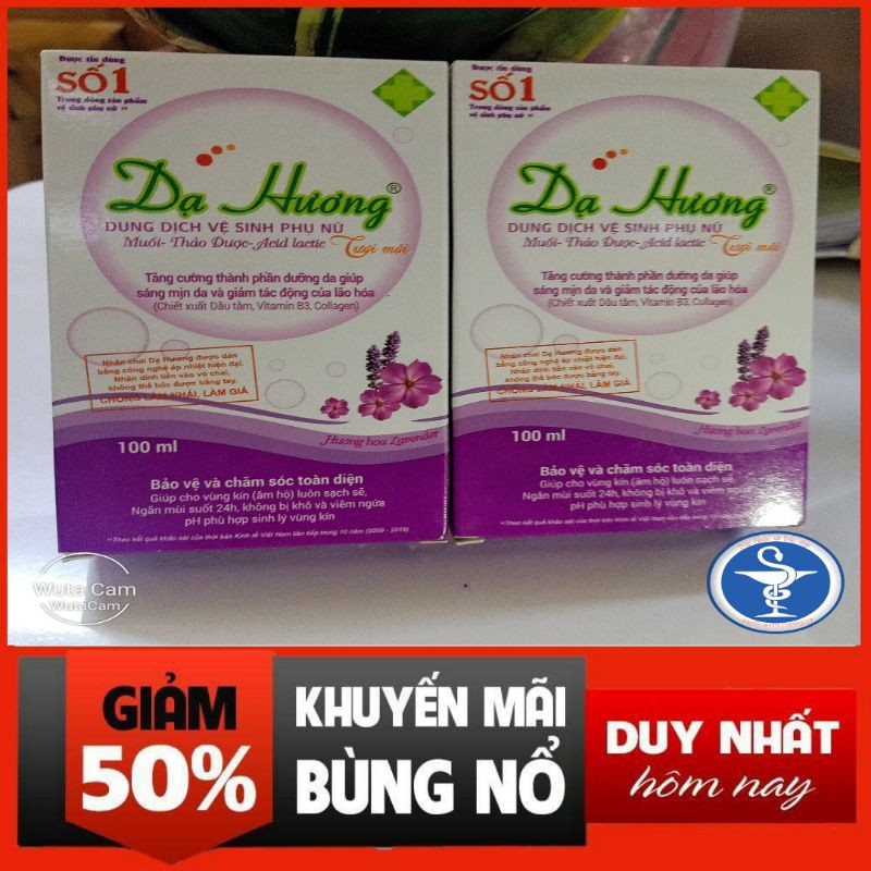 Dung dịch vệ sinh dạ hương 100ml
