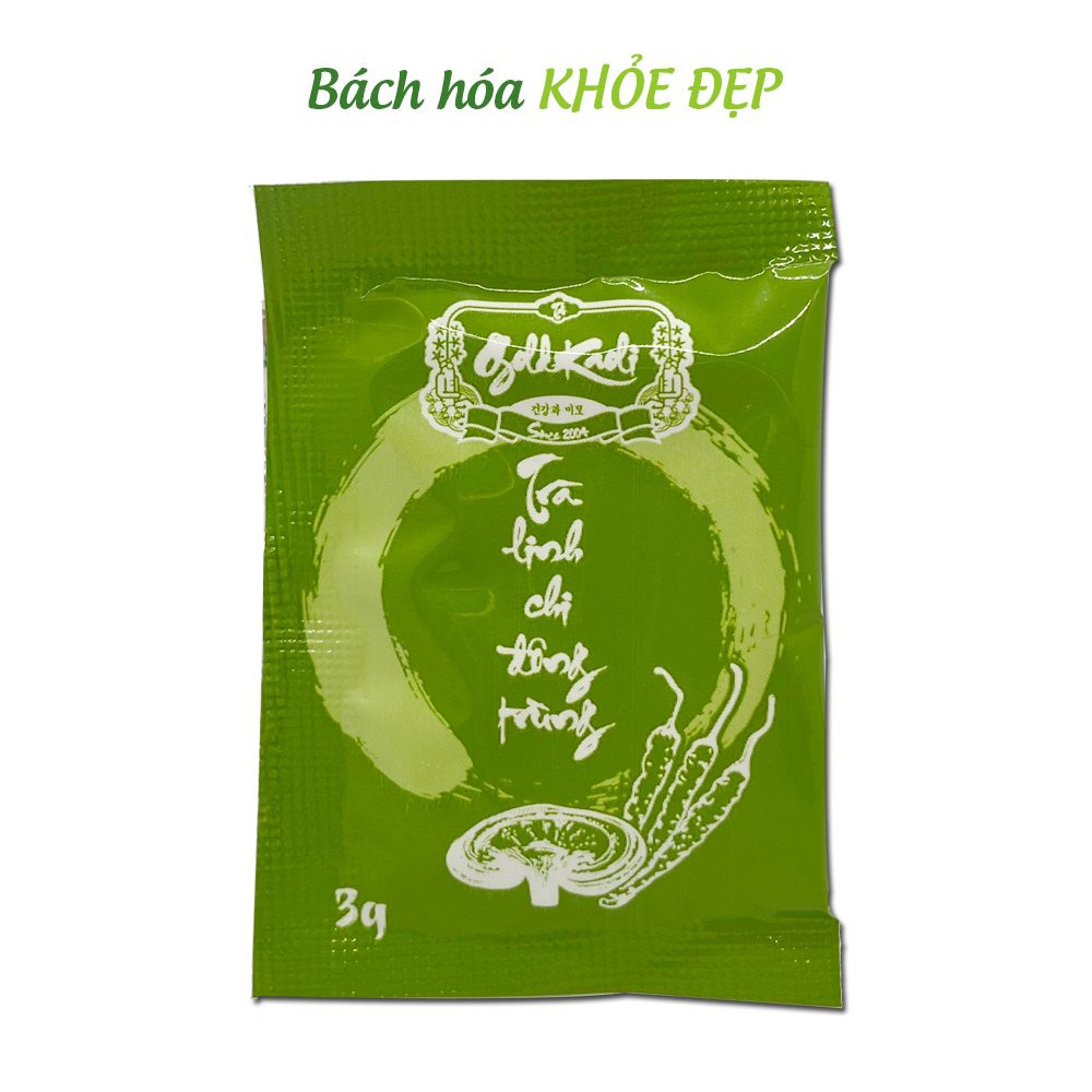 Trà Linh Chi Đông Trùng Hạ Thảo GoldKaoli 10 gói ( Bé ) - Tăng sức đề kháng, bồi bổ cơ thể | BigBuy360 - bigbuy360.vn