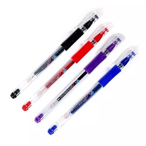 Bút Gel Thiên Long Gel - 08 - mực xanh/ đen / đỏ - combo 10 chiếc