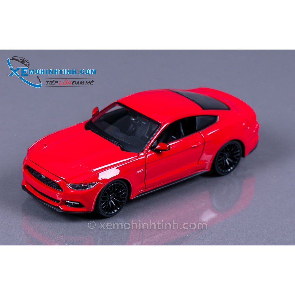 Xe Mô Hình Ford Mustang 2015 1:24 Maisto (Đỏ)