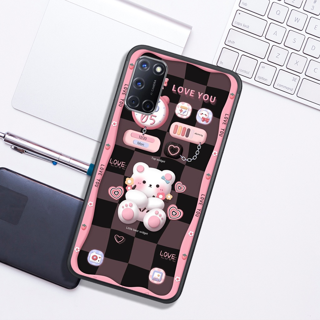 Ốp Lưng OPPO A15 - A53 - A52 - A92, In Hình Sinh Động, Dễ Thương, Màu Sắc Cá Tính.