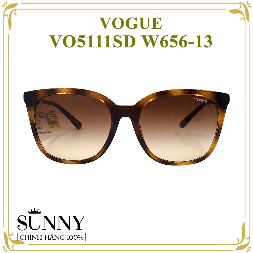 VO5111SD W656-13 - Kính mát Vogue chính hãng Italia, bảo hành toàn quốc