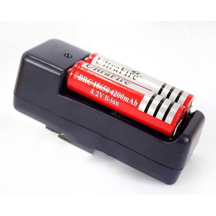 Pin sạc 18650 4200mAh 4.2v dung lượng cao dùng cho đèn pin, quạt mini