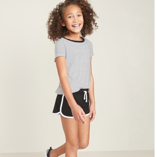 Quần short thun bé gái xuất dư
