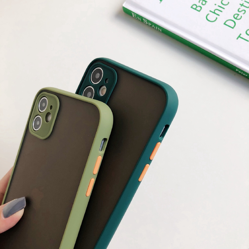 Ốp TPU mềm mặt nhám dành cho iPhone 6 6S 6Plus 7Plus 11 PRO MAX 7 8 X 8Plus XS X XR | BigBuy360 - bigbuy360.vn