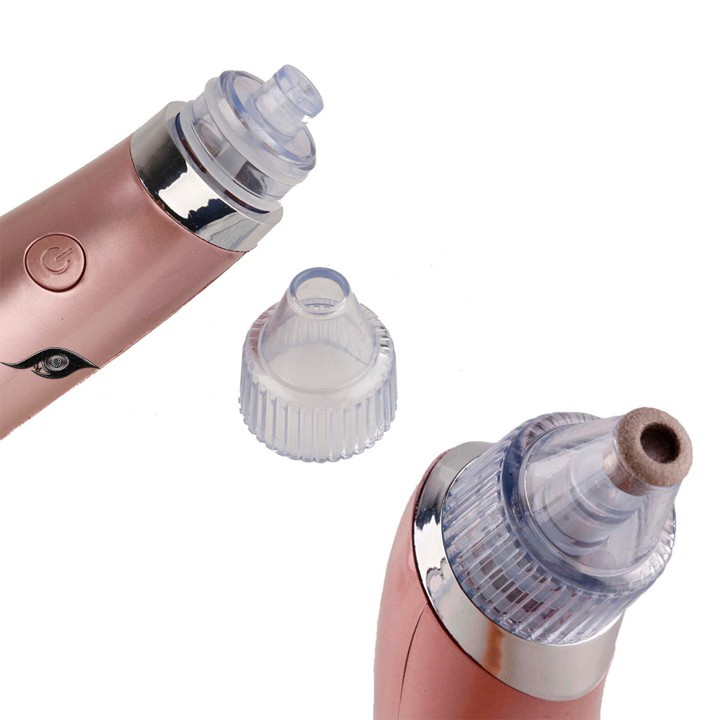 Máy hút mụn đầu đen cực mạnh công nghệ Nhật Bản kèm cáp sạc, Máy hút mụn mini cầm tay nhiều cấp độ
