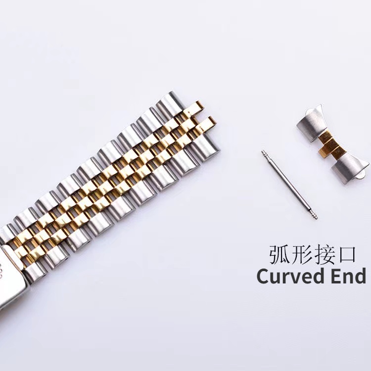 Dây Đeo Đồng Hồ Bằng Thép Không Gỉ 18Mm 20mm 22mm Cho Rolex DATEJUST Series