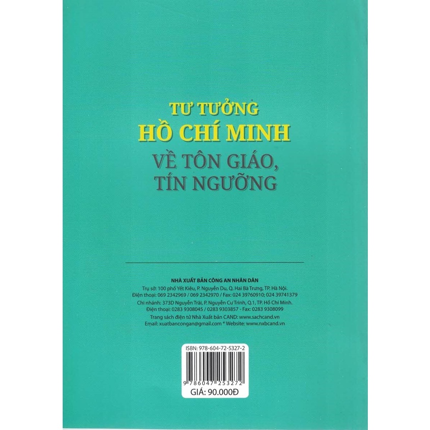 Sách - Tư Tưởng Hồ Chí Minh Về Tôn Giáo, Tín Ngưỡng (Sách Chuyên Khảo)