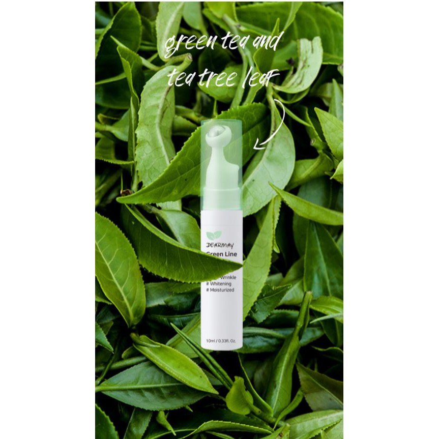 [TAS9] Thanh Lăn Mắt Cải Thiện Nếp Nhăn, Dưỡng Sáng Vùng Da Mắt Dearmay Green Line Roll-on Eye Serum 10ml