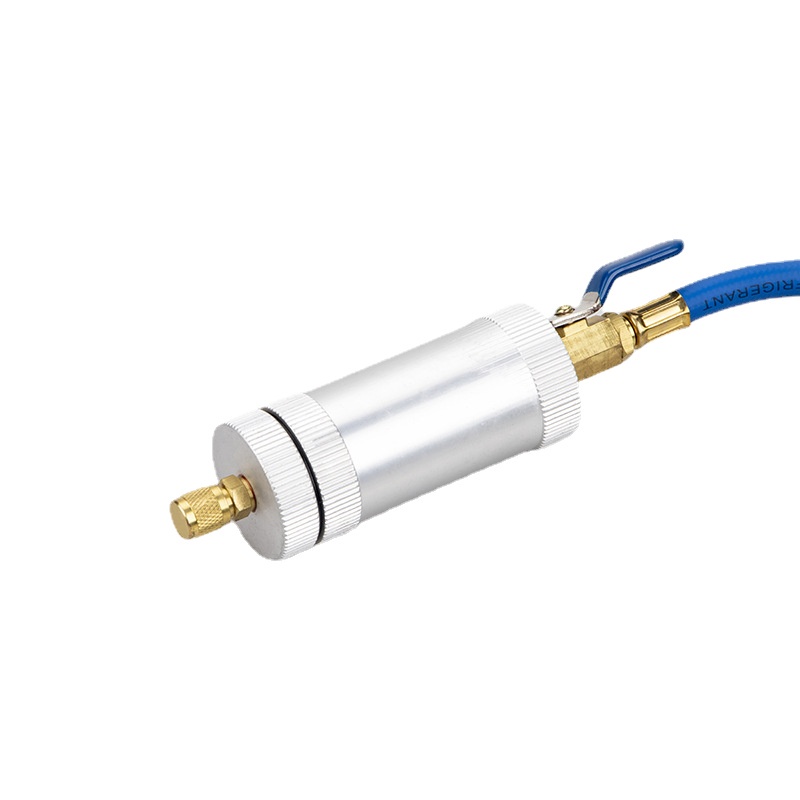 Kim Phun Dầu Dạng Nén 60ml Chất Lượng Cao Ống Bơm Dầu Chuyên Dụng Cho Máy Điều Hòa Xe Hơi R12 R134A R22