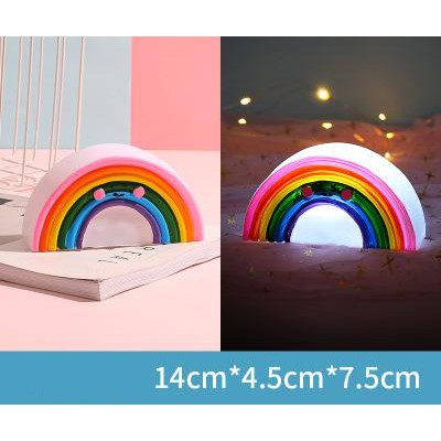 đèn ngủ đám mây cầu vồng DL3 Đèn Led Siêu Dễ Thương