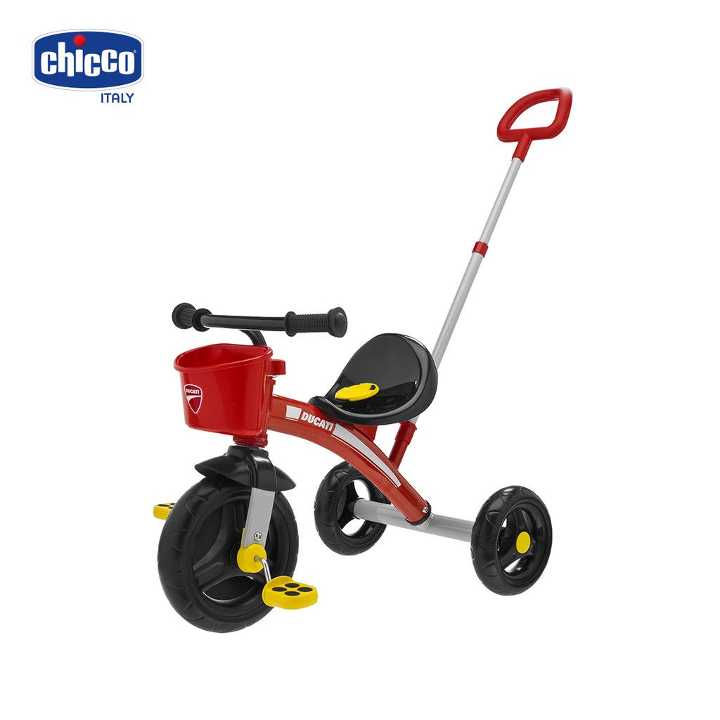 Xe 3 bánh Chicco 2 in 1 Ugo Ducati Đỏ/Trắng