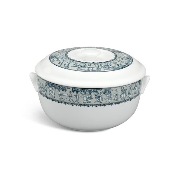 Thố + nắp Jasmine Vinh Quy Nhạt