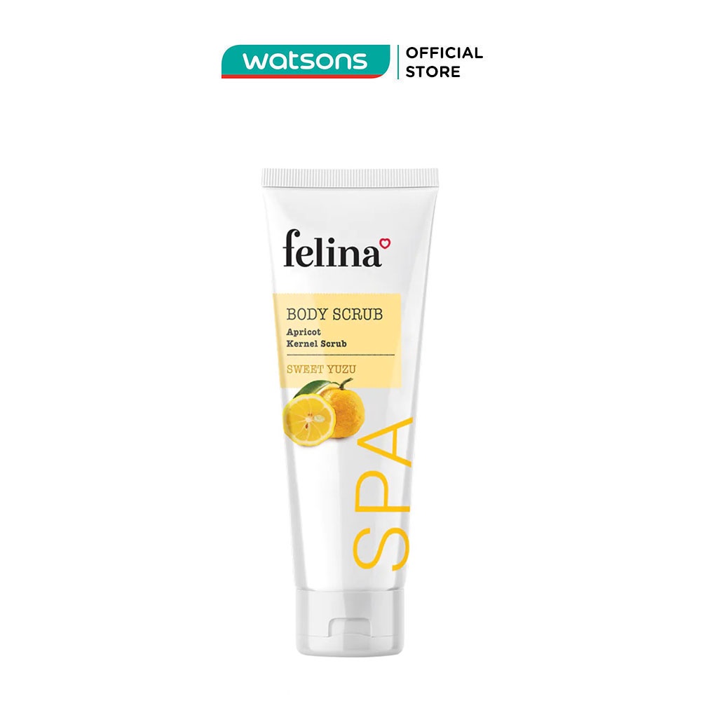 Gel Tẩy Tế Bào Da Felina Chiết Xuất Cam Yuzu Orange Body Scrub 300ml