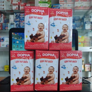 GẠC RƠ LƯỠI DOPHA - VỆ SINH RĂNG MIỆNG CHO BÉ