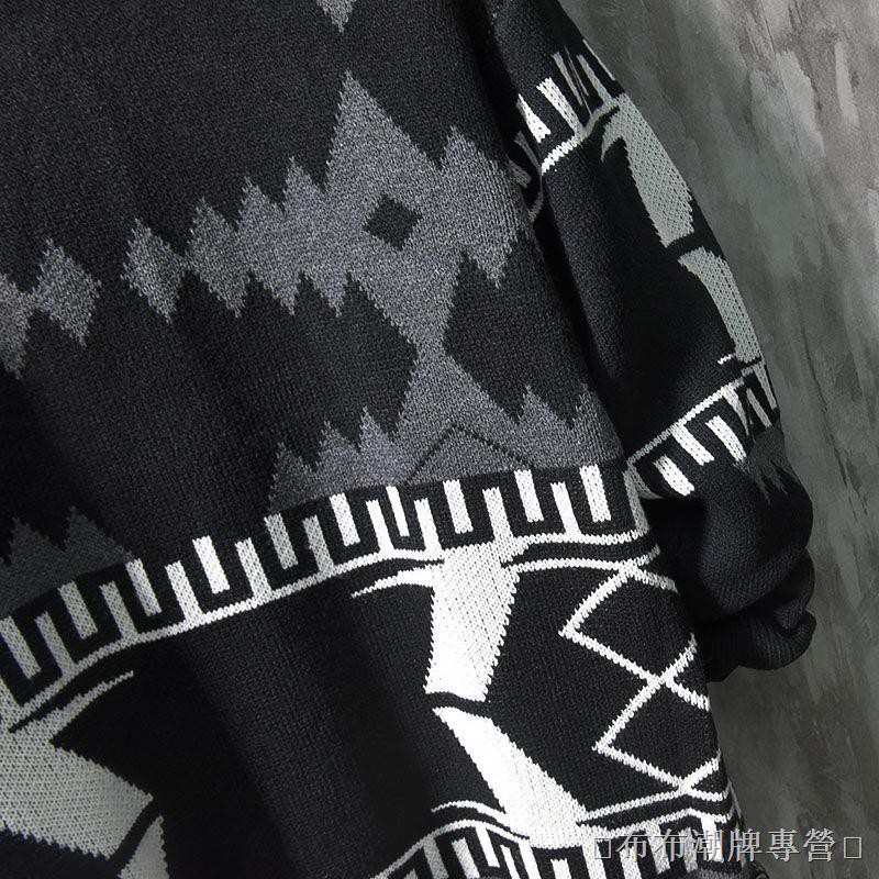 Áo Khoác Len Cardigan Dày Dặn Dáng Rộng Phong Cách Retro Nhật Bản Cho Nam Giới | BigBuy360 - bigbuy360.vn