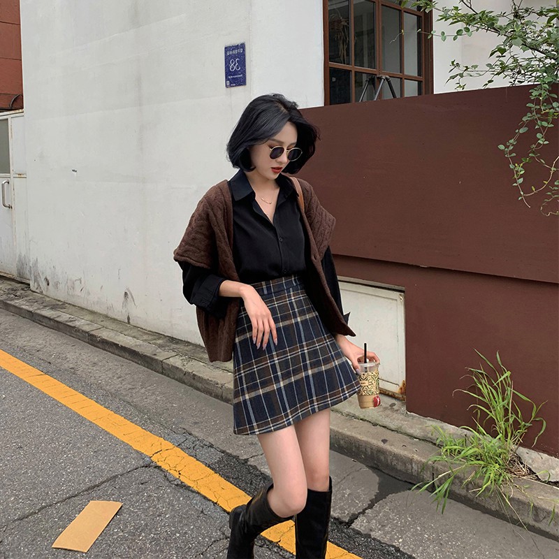 (Order bigsize M-4XL, có ảnh thật) váy kẻ sọc | BigBuy360 - bigbuy360.vn