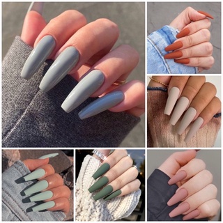 Mẫu Basic Màu Trơn Bóng, Lì - Thiết kế theo form móng