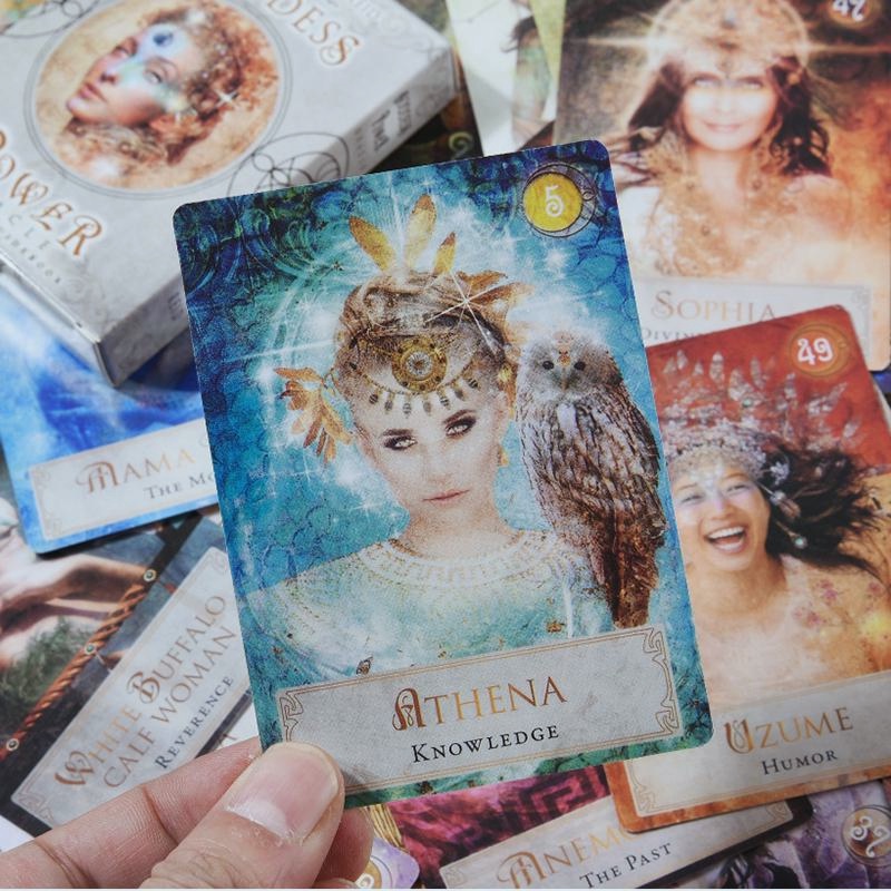 Goddess Power Oracle Bộ Thẻ Bài Trò Chơi Nữ Thần Oracle: