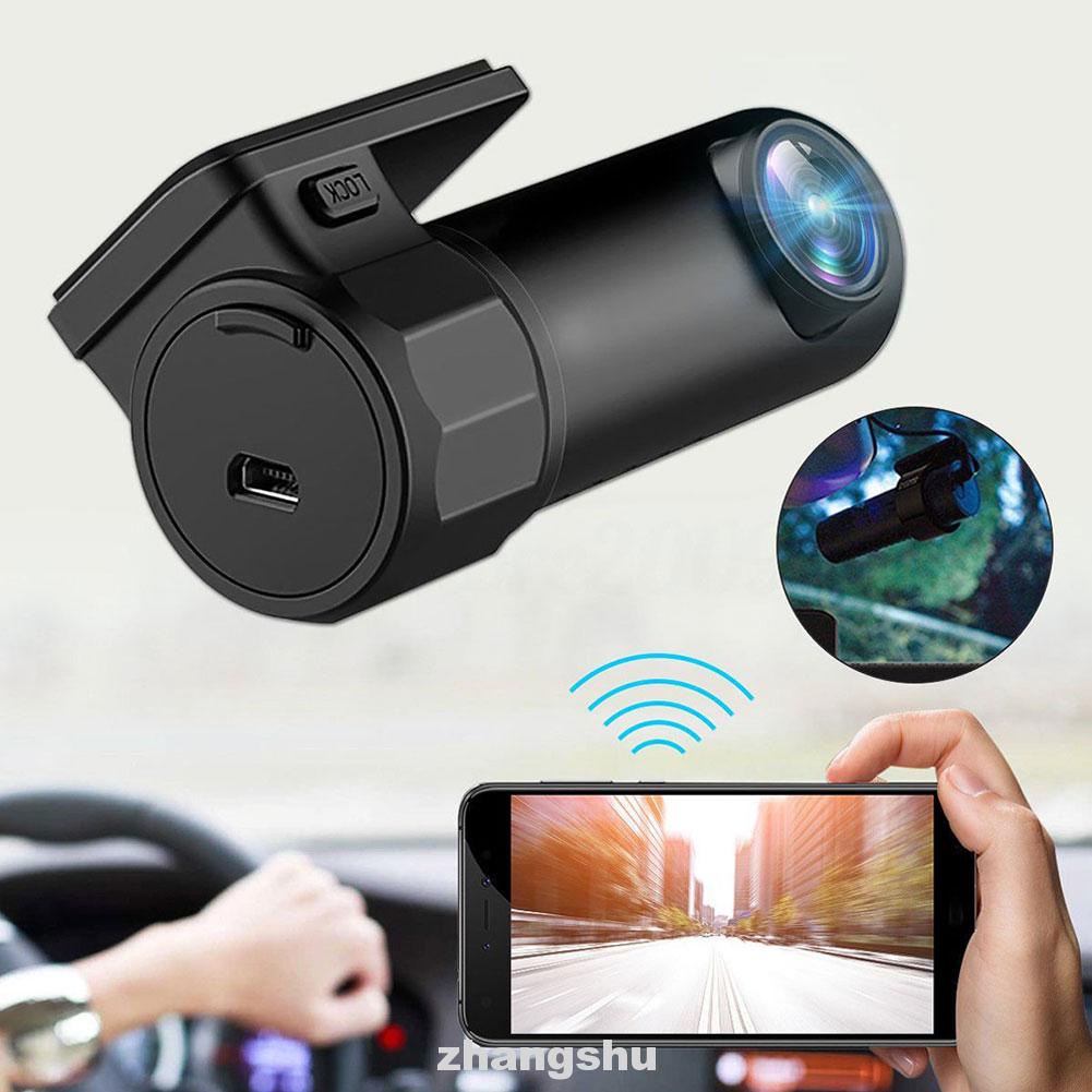 Camera Hành Trình DVR Màu Đen Kết Nối WIFI Nhìn Đêm Cho Xe Hơi | BigBuy360 - bigbuy360.vn