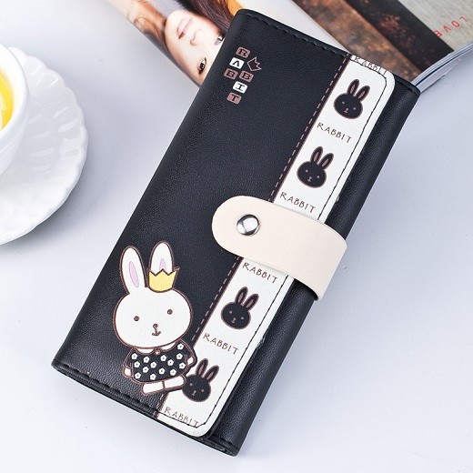 VÍ DÀI CẦM TAY HỌA TIẾT CON THỎ (VRB) | BigBuy360 - bigbuy360.vn