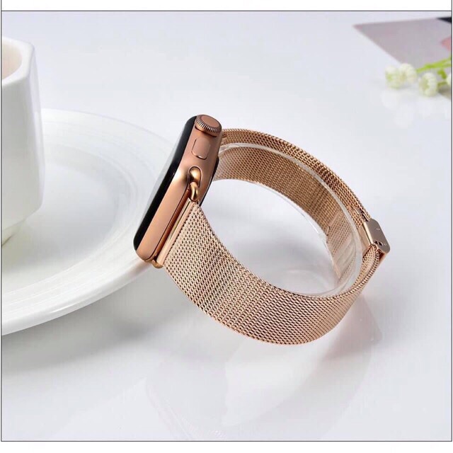 Dây đeo Thép Milan Apple Watch chính hãng COTEetCI đủ Size không gỉ