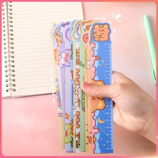 Thước Kẻ Mềm Có Thể Uốn Cong Hình Động Vật Hoạt Hình Dễ Thương Cho Học Sinh