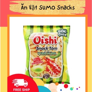 Bim Bim Snack Tôm Vị Muối Ớt Xanh 35/40g-Ăn Vặt Sumo Snack