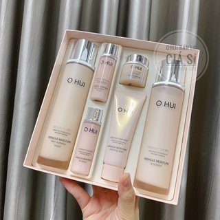 Bộ set dưỡng da ẩm mịn căng mượt ohui hồng hàng auth