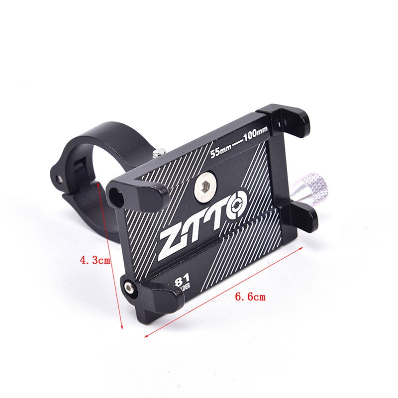 1 Giá Đỡ Điện Thoại Bằng Hợp Kim Nhôm Gắn Tay Lái Xe Đạp