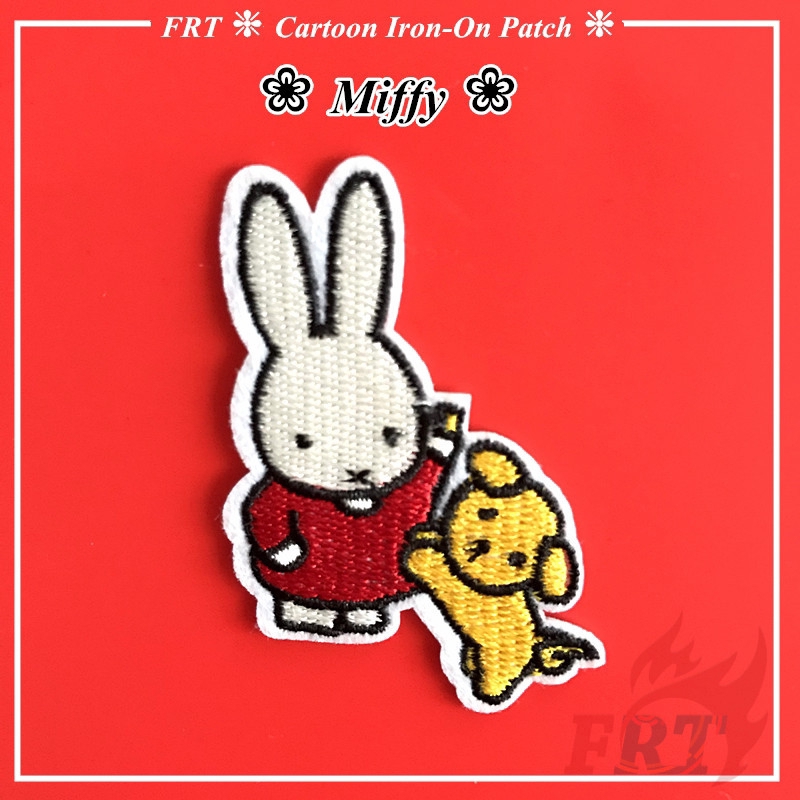 Sticker Ủi Thêu Hình Thỏ Miffy