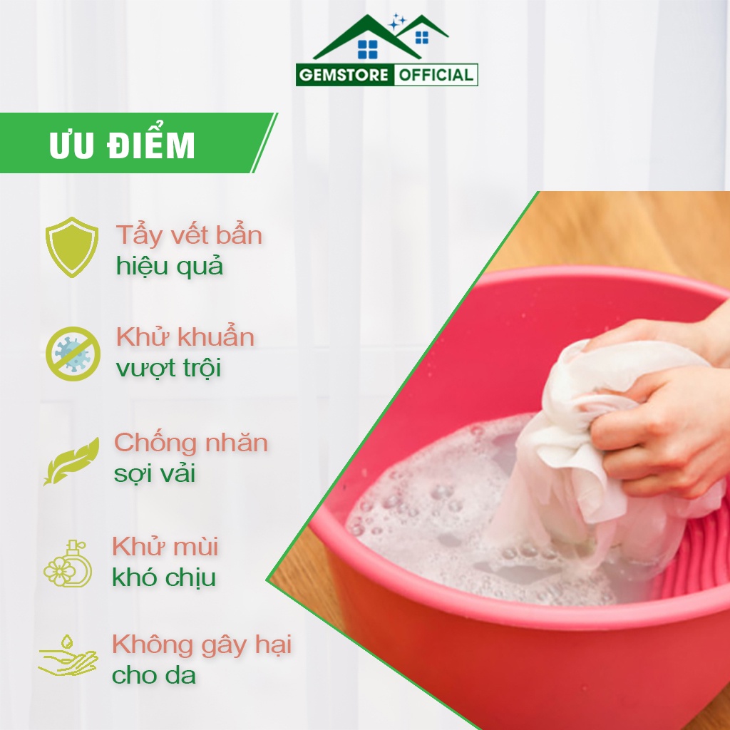 Bột Giặt Tẩy Quần Áo Đa Năng Denkmit Oxi Power Multi 750g Hộp Xanh Nhập Khẩu Đức