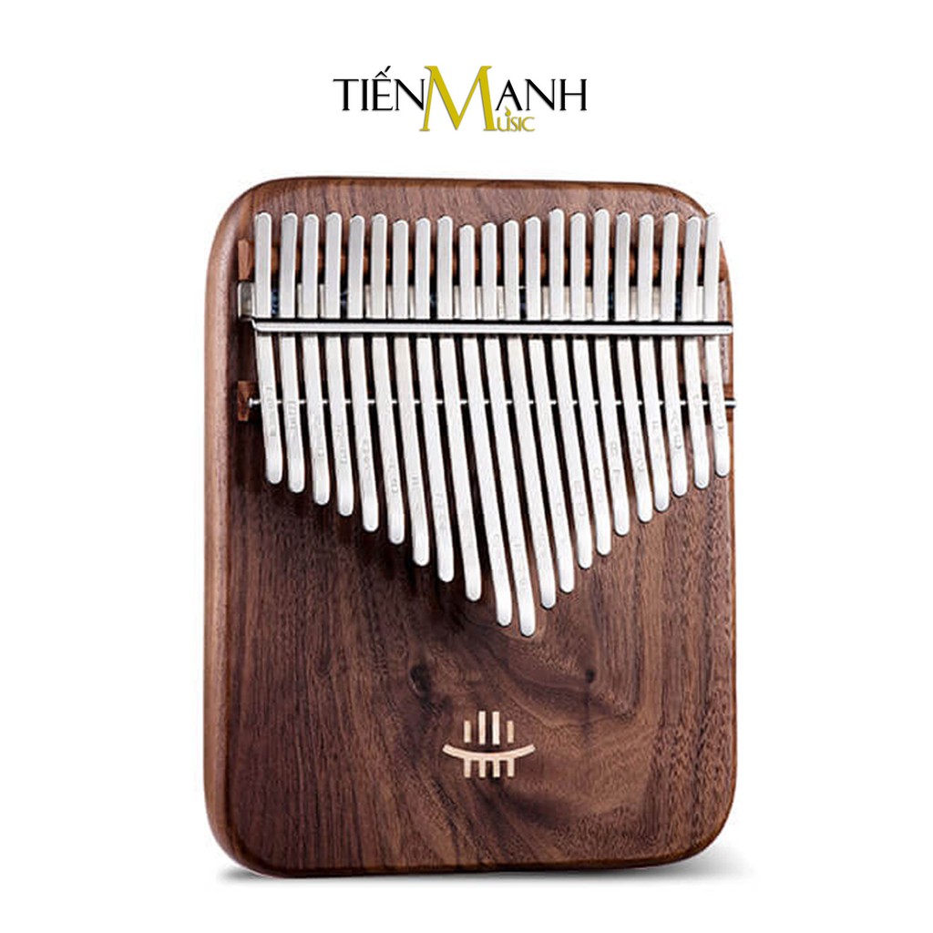 Đàn Kalimba 21 Phím Hluru KY21 - Kèm hộp chống sốc (Gỗ Walnut - Khắc Phím) - Chính hãng phân phối bởi Tiến Mạnh Music