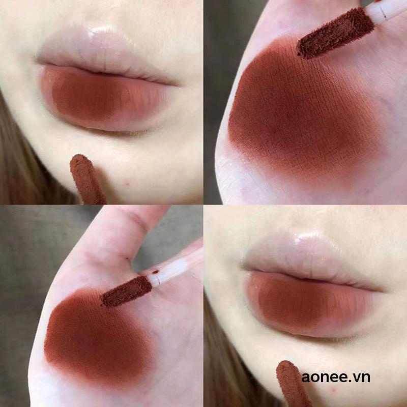 ✨✨Son Kem Lì Hohokang Cako Nino Vỏ Gấu Tròn Ngắn Lâu Trôi Chống Thấm Nước Hàng Nội Địa Trung