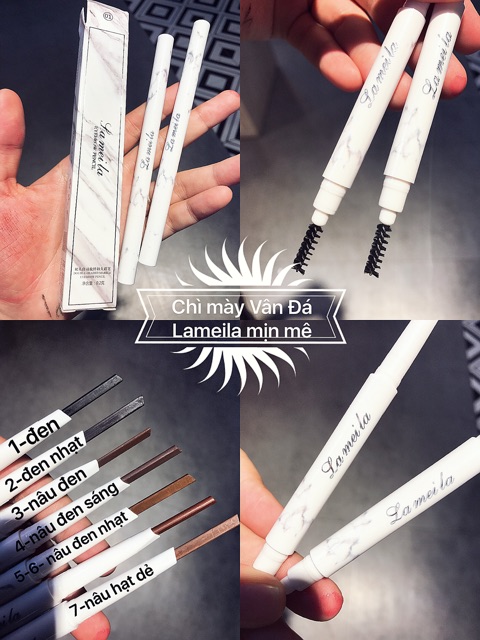 Chì Kẻ Mày 2 đầu Vân Đá Lameila Nội Địa Siêu Tiện Lợi Sỉ Lố | BigBuy360 - bigbuy360.vn