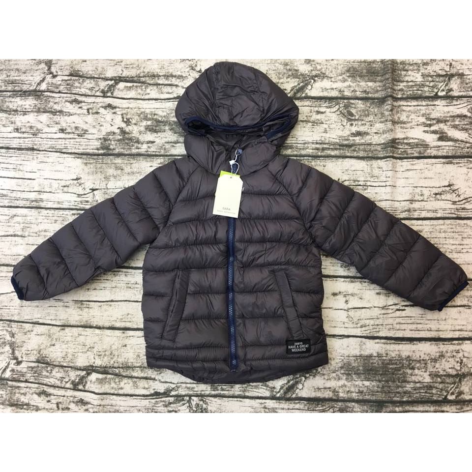 áo phao bé trai zara