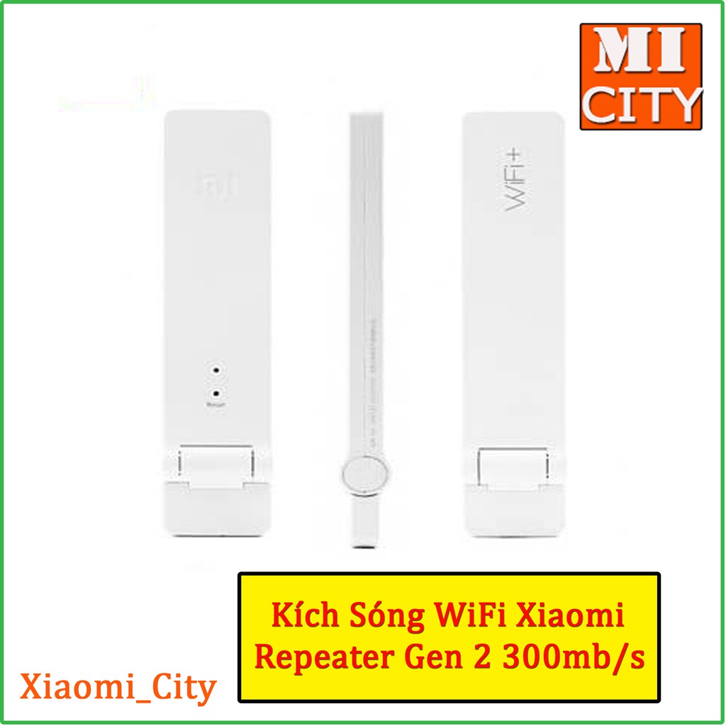 Thiết bị kích sóng Wifi Repeater Xiaomi Gen 2 - 300mb/s | BigBuy360 - bigbuy360.vn