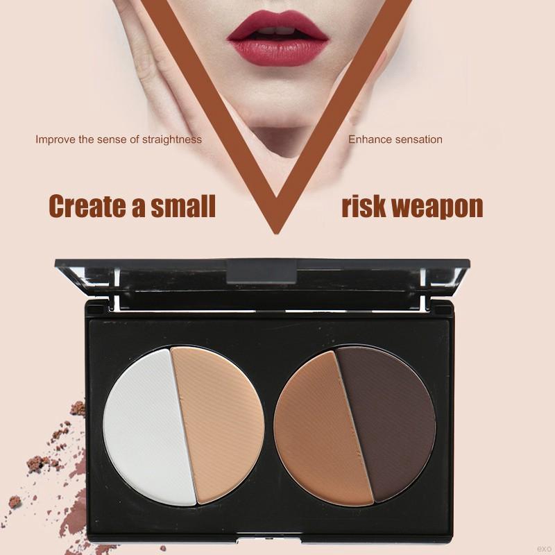 [Hàng mới về] Bảng phấn bắt sáng HKLANCUI 4 màu cao cấp