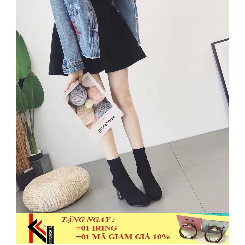 Bốt len nữ đế bạc hàng quảng châu cao cấp (kèm ảnh thật) | BigBuy360 - bigbuy360.vn