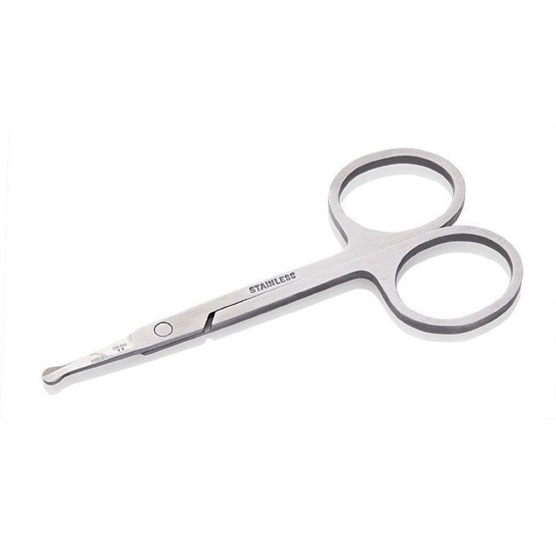 ✂️Kéo mini đầu tròn và kéo gập đa năng cắt tỉa lông mày, lông mũi, tóc mái tiện lợi