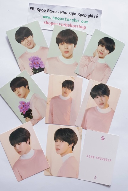 Card BTS Love Your Self world tour 1 sét