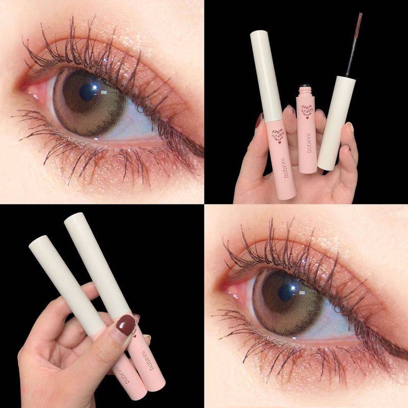 [Hàng mới về] Mascara đầu cọ mảnh chống nước với 2 màu bắt mắt tiện lợi | BigBuy360 - bigbuy360.vn