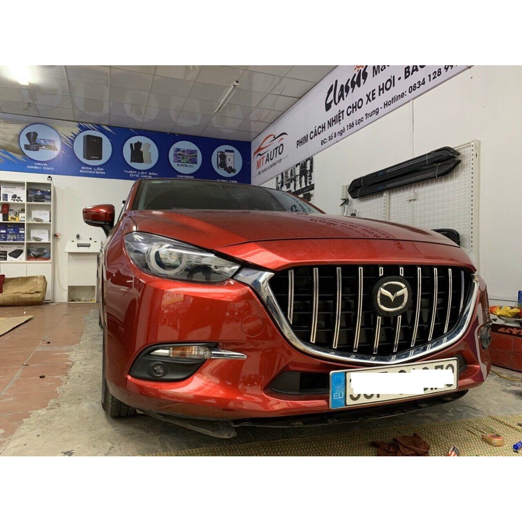 MẶT CALANG MAZDA 3 2018 - 2019 MẪU GT, TRANG TRI MAT CALANG MAZDA 3 2018, 2019
