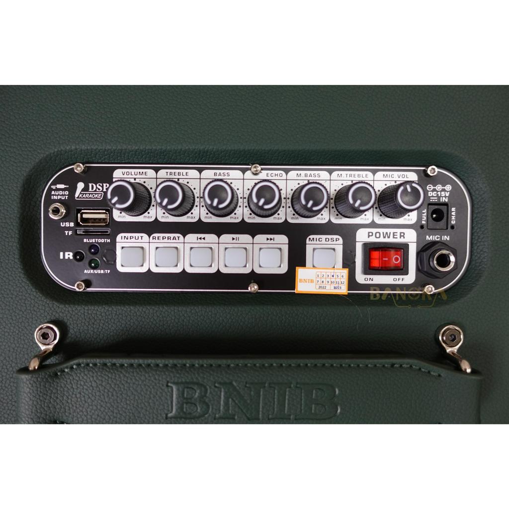 Loa xách tay karaoke BNIB B-8S Bass 20 kèm 2 tay micro VHF cao cấp, bảo hành 12 tháng