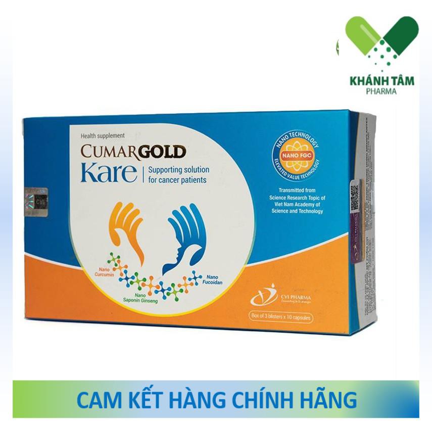 CUMARGOLD KARE - Dành cho bệnh nhân ung bướu [Cumagold kare, curmagold kare, cumargold care, curmagold care] _Khánh Tâm