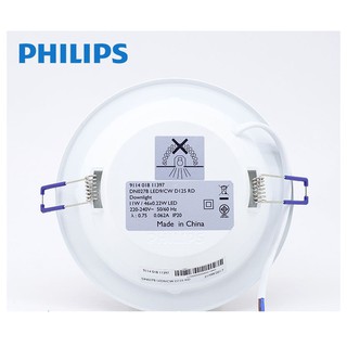Đèn âm trần LED Philips DN027B LED6 D100 7W