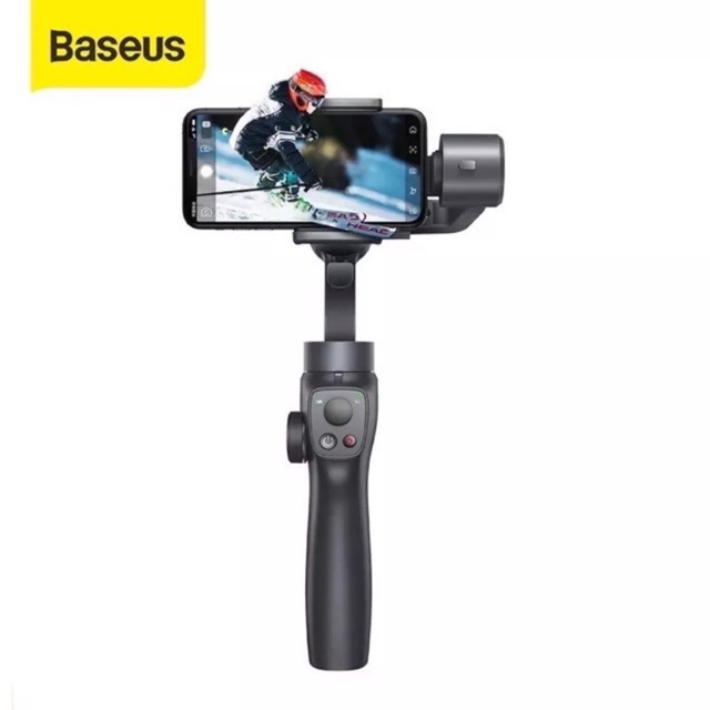 Gimbal chống rung đa năng 3 trục cho điện thoại Baseus Camera Stabilizer . Gậy chụp hình Quay phim bluetooth cao cấp